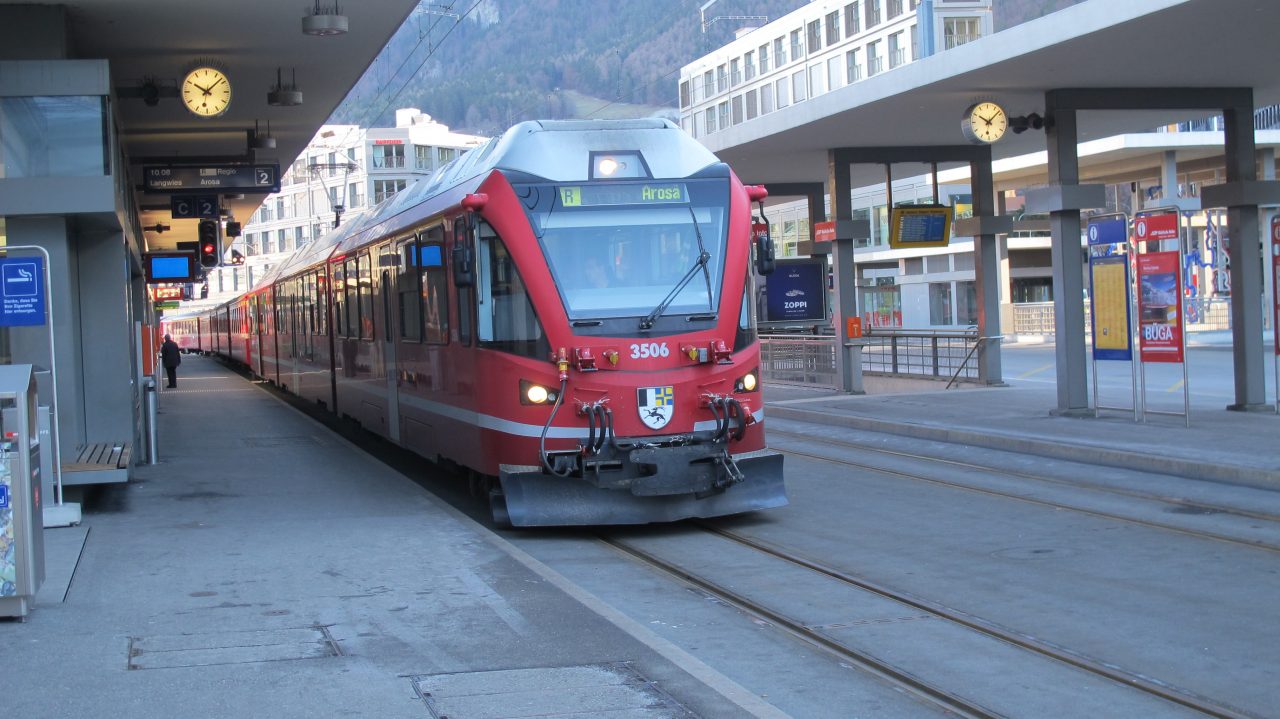 Rhätische Bahn von Chur nach Arosa