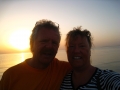 Sonnenaufgang am Strand vom Lahami
