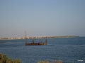 Altes Ponton vor dem Wadi Lahami