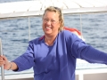 Babsy auf dem Tauchboot-Jetzt gehts los!