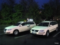 Alt Taxe trifft Jungsche auf dem Metroparkplatz