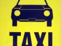 Taxischild-Säule